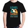 Level 13 Unlocked Gamer Logo Fashion Harajuku Graphic T Shirts Summer Cotton Unisexs Short Sleeve Tshirt Streetwear Unisexs Clothes