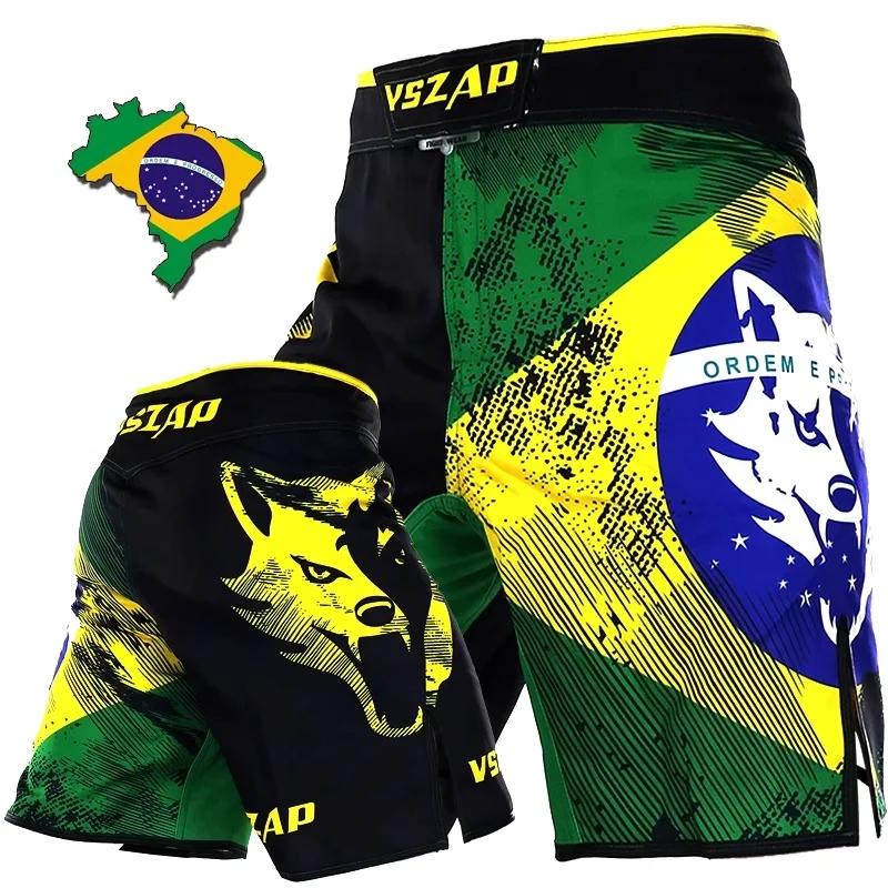 Боксёрские шорты для тайского бокса, кикбоксинг, боевые ММА, спортивные штаны, боевые искусства