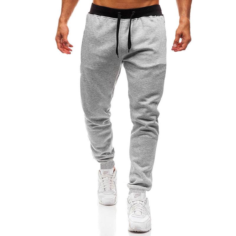 Мужские спортивные брюки большого размера, зауженные, с бархатной подкладкой, 220 г, для осени/зимы