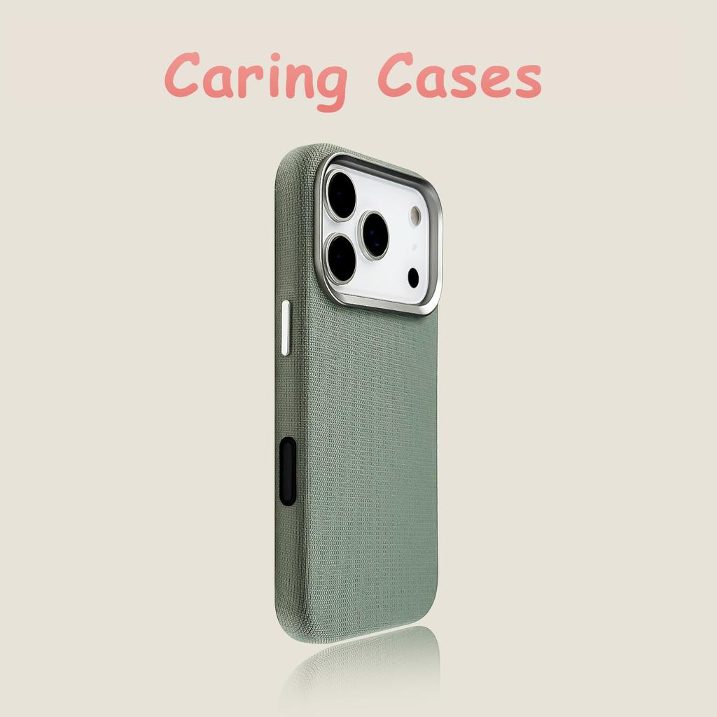 For iPhone 17 Pro Max Case Ballistic Nylon Built-in Magnetic Hard Shell Premium Minimalist Cover with iphone 16 15 14 13