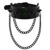 Goth Punk Spike Rivet Choker Collar For Women Steampunk Pentagram Necklace Emo Neck Strap Cosplay Chocker Gothic Accessories