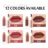 CmaaDu 12 Color Mouth Красный матовый бархатный блеск для губ