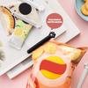 6 шт. Зажим для герметичного закрывания пищевых продуктов Утолщенный нескользящий запаиватель пакетов для картофельных чипсов, печенья, орехов, муки, приправ Без BPA Кухонные зажимы для хранения закусок