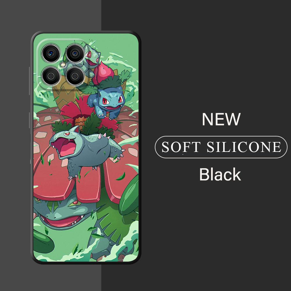 Case For Huawei Honor X8a X8 90 Lite X9a 8X 70 X7 Magic5 Pro X6 P30 P40 P20 P Smart Z Soft Phone Cover Cute Pokemon Gengar Funda