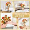 Non-Toxic 868Pcs Rose Bouquet Building Blocks Eternal Flower Vase Model Bricks Home Decoration Ornaments Children Romantic Gift Kids Diy Toys