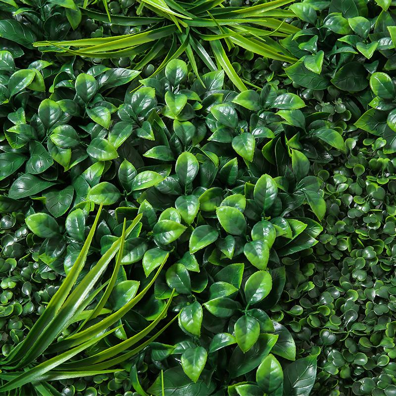 50x50CM Home Decor Lawn Carpet Artificial Plant Wall Panel Flower Wall UV Protection