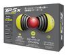 TaylorMade TMJ24 TP5x YLW JPN (12-ball pack) TP5x Yellow Golf Balls, 2024 Model