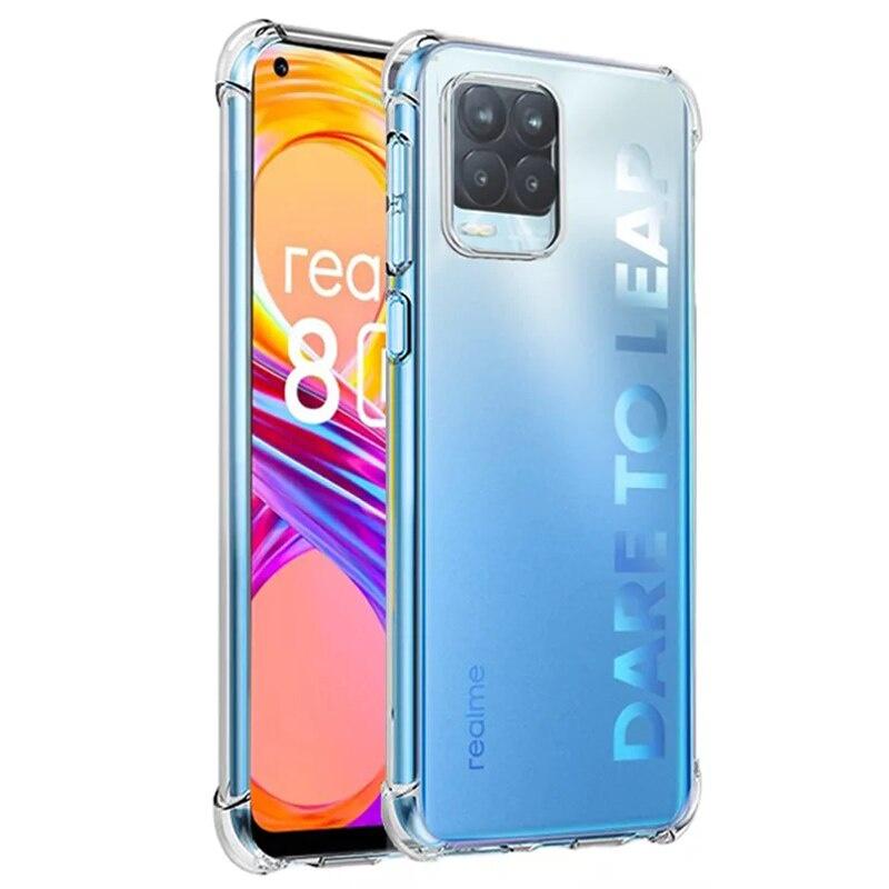 Realme C75C75XC71C67C65C63C61C55C53C5 6 7 8 9 10 11 12 13 14 Pro Plus 14T14X12X11XC11C12C15C17C20C21C33C35 Note 50 60 60X Narzo 20 Прозрачный чехол