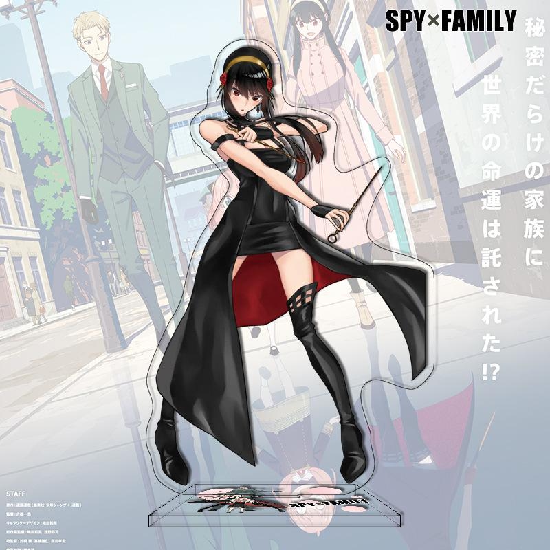 SPY FAMILY Аниме Акриловая подставка 81 120 Последняя Spy x Family Большая акриловая подставка Аниме-мерч Трансграничный акрил