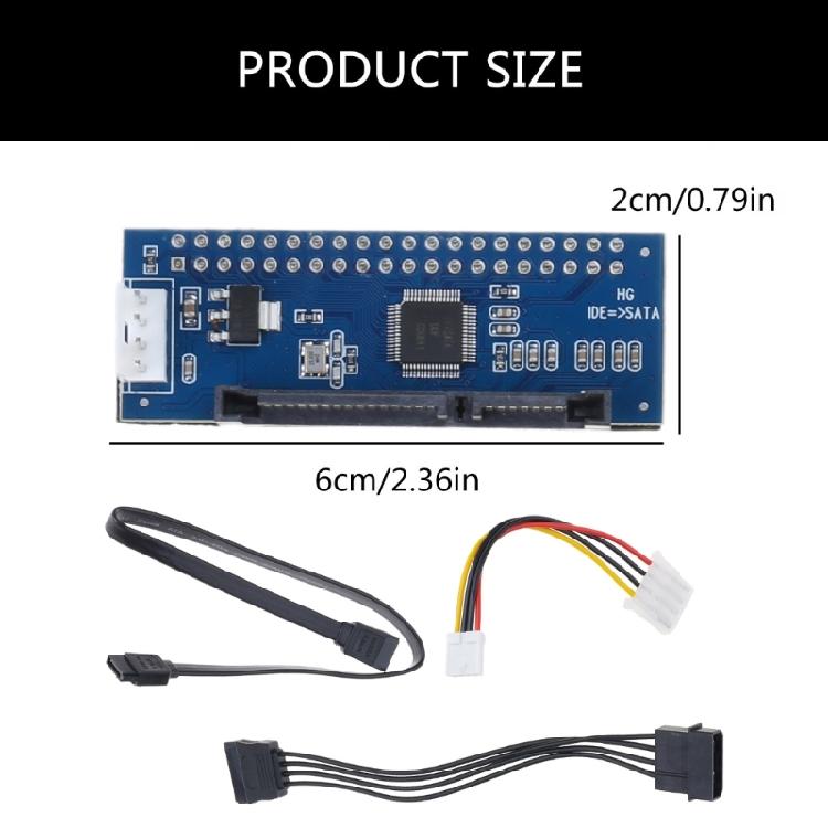 High Efficiency 3.5" IDE to Adapter Cable,Perfect for Upgrading Desktop Computers with IDE Devices Stable Signal