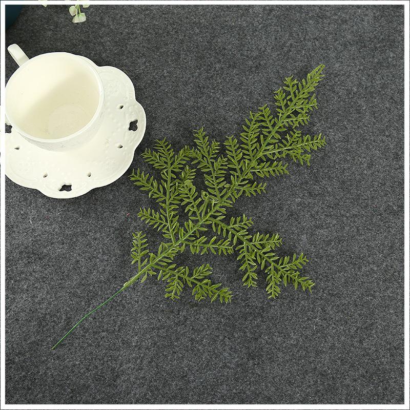 Handmade Christmas Wreaths: Artificial Green Leaves, Pine Needles, Branches for DIY Holiday Decor