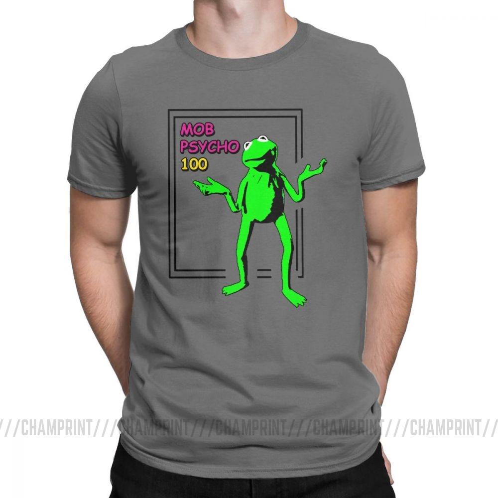 Men S T Shirt Mob Psycho 100 Fashion Cotton Tees Short Sleeve T Shirt
