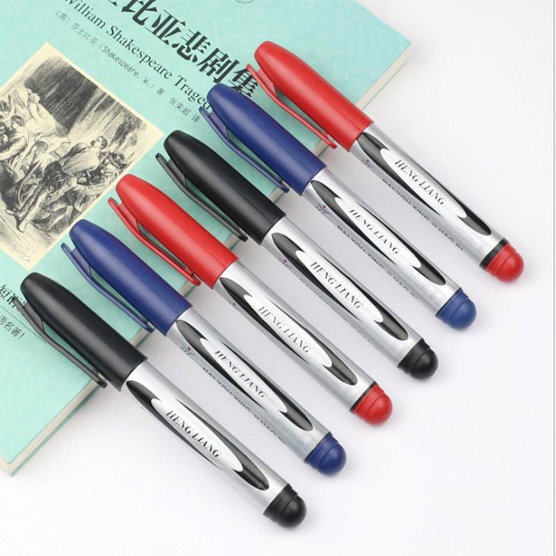 5/10 шт. Перманентные маркеры - Быстросохнущие, Водостойкие, Большой емкости Промышленные маркеры для Отправки, Маркировки, Белых досок и Обводки