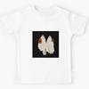 Two Ghosts Halloween Design BLACK Kids T-Shirt