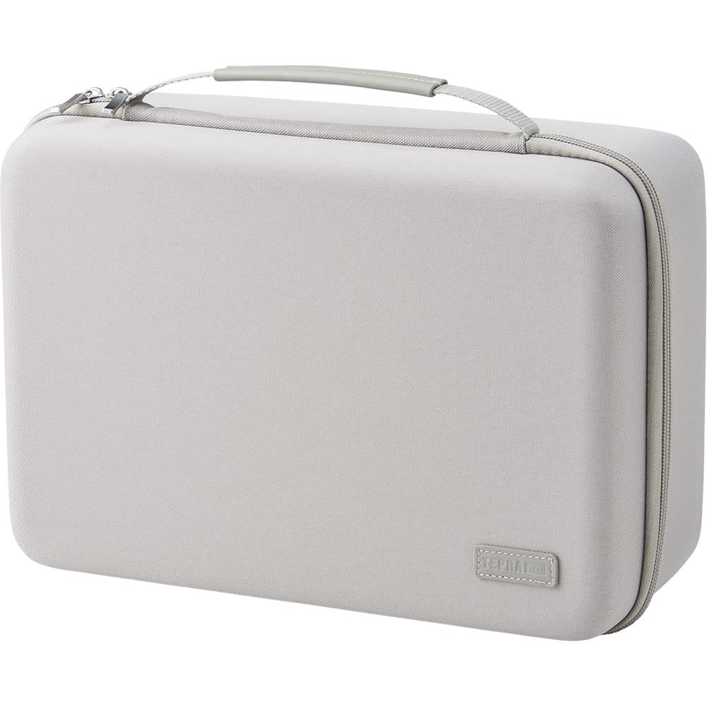 King Jim Tepra PRO Semi-Hard Storage Case, Gray SR11B