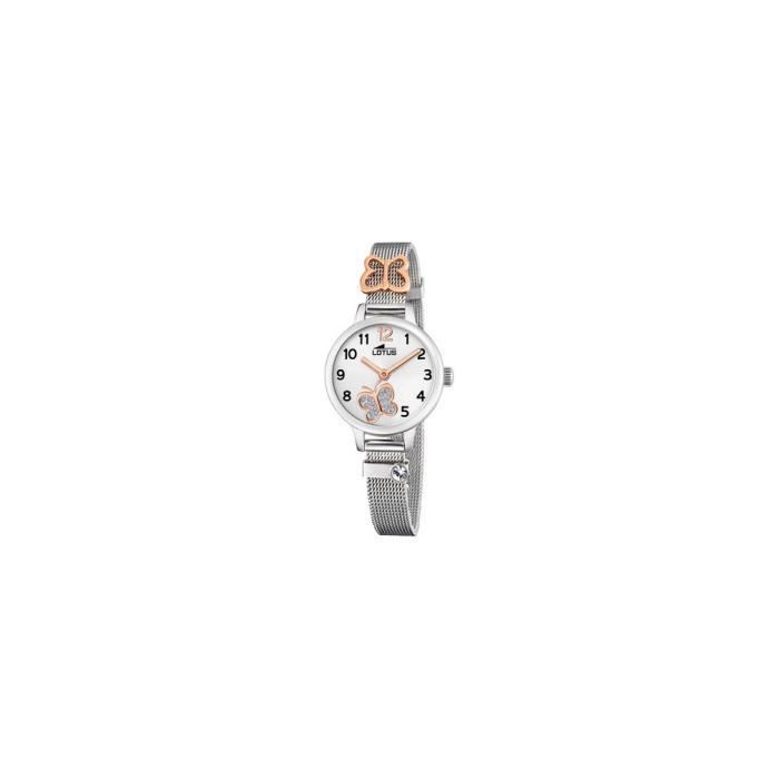 Montre - Lotus - 18659-2 - Argenté - Analogique - Étanchéité 3 ATM