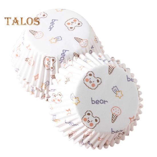 125 шт. бумажные стаканчики для кексов, термостойкие DIY пищевые полезные полезные чашки для выпечки кексов, чехлы для десертного магазина