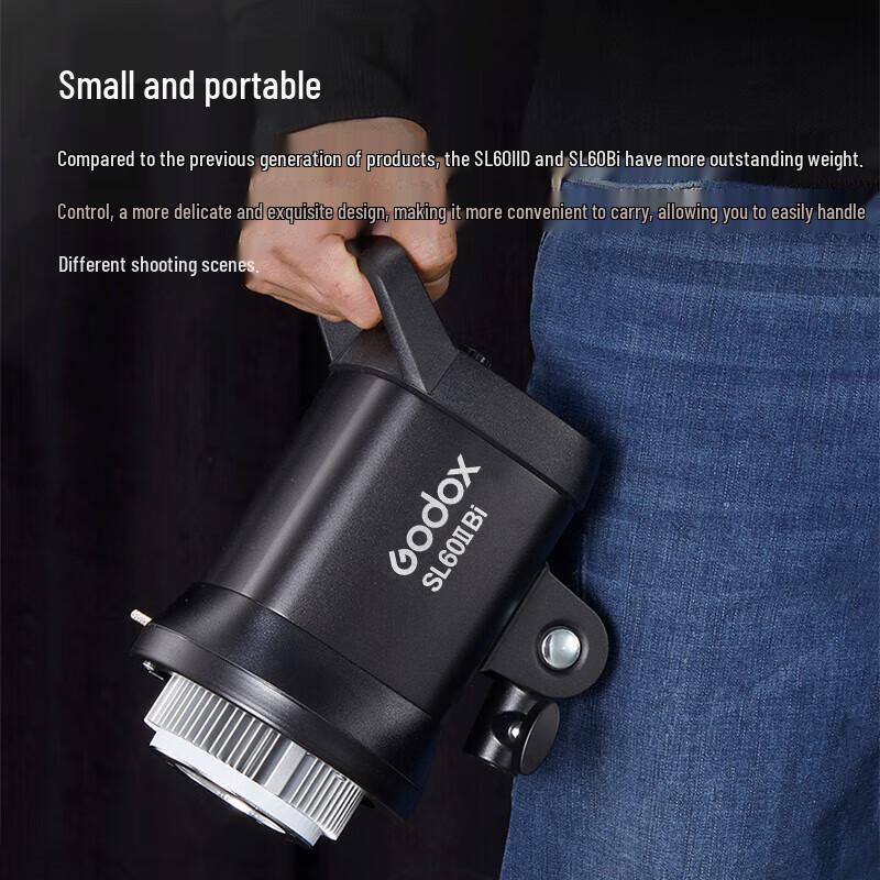 Godox SL60IIBi Двухцветный светодиодный видеосвет Комплект с софтбоксом-фонарем