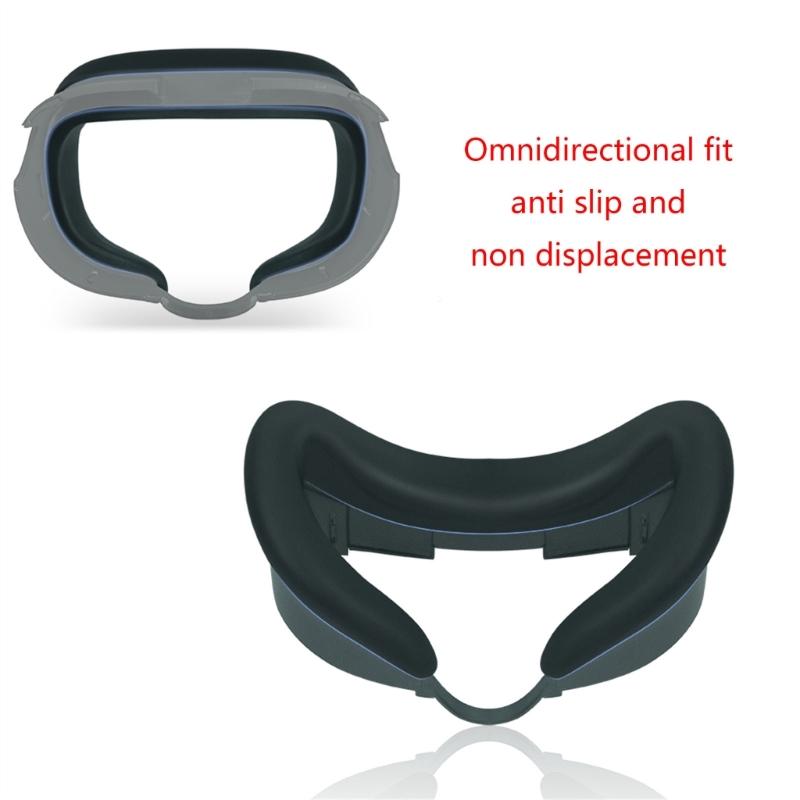 Защитная накладка из силикона для VR-гарнитуры Meta Quest 3, чехол-крышка для маски и линз, аксессуар