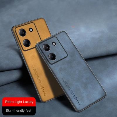 Чехол из овечьей кожи для телефона POCO M7 Pro X7 M6 Pro 4G 5G, матовый противоударный силиконовый мягкий чехол на заднюю панель