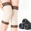 Thickened Fleece-Lined Knee Warmers Unisex Self-Heating Essential for Elderly Knee Warmth