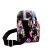 Casual Retro Nylon Shoulder Bag Multi Layered Floral Print Mother Handbag Women's Fashion Vintage Flower Crossbody Bags