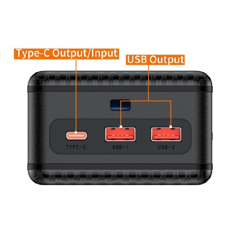 Power Slots Box Battery 12 For Long Durations Trip 12x 21700 Batteries Charging Case High Energy Storage Usb Charging