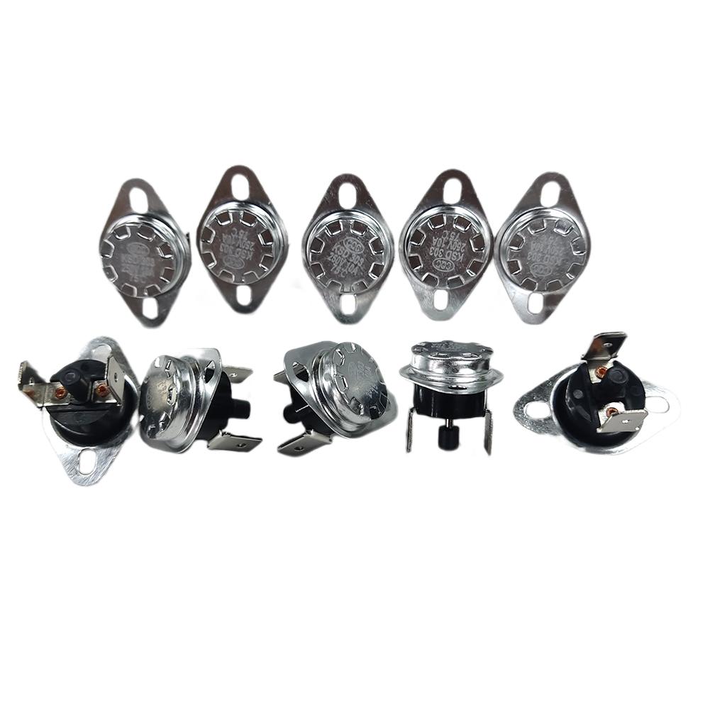 10 шт. Ksd303 Премиум переключатель контроля температуры 250 В 10А 45 ~ 150 градусов термостат с ручным сбросом