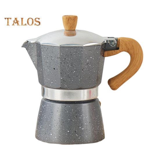Кофеварка Moka Pot Espresso Maker 150 мл, легкая кофеварка для плиты, простая в использовании итальянская кофеварка для насыщенного эспрессо, латте, капучино
