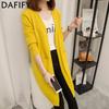 Women's Fashion Casual Fall Winter Solid Color Print Long Sleeve Sweaters
