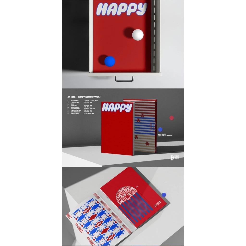 В НАЛИЧИИ] BTS JIN - 1-й сольный альбом HAPPY