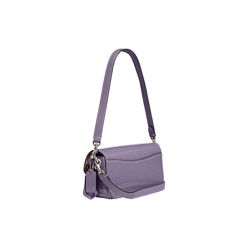 Coach Studio 20 Solid Color Detachable Shoulder Strap Push Button Flap Closure Leather Handheld Crossbody Shoulder Bag Women Handbags CE761-LHVHM