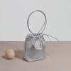Mini Lucky Bag Drawstring Hand-held Bucket Bag Genuine Leather Crossbody Bag