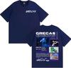Rapper Grecas Album Tour 2026 Cover TShirts Unisexs Unisexs Fashion Vintage Hip Hop Tees Comfort Short Sleeve TShirt Unisex