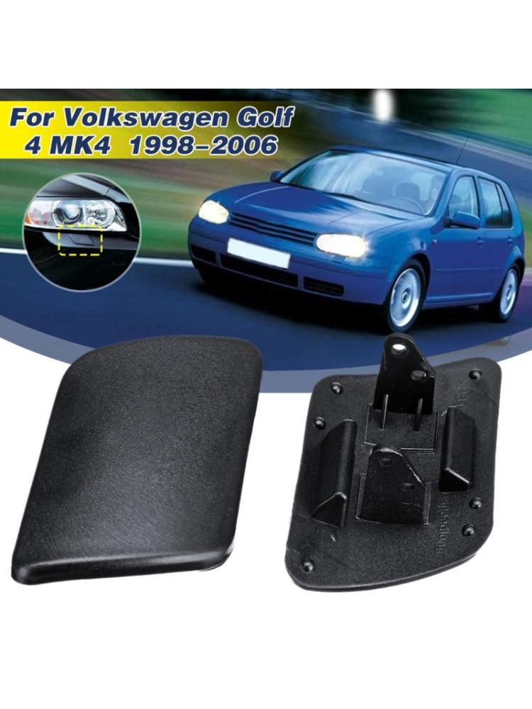 Передние бамперы, крышки насадок омывателя фар для Mk4 Golf 4 98-06, сменные крышки насадок, отделка бампера