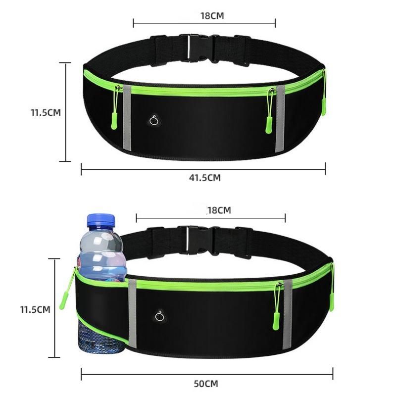 Outdoor Sports Waist Bag Running Pouch Mobile Phone Bag Waterproof Invisible Belt Bag Men Women Outdoor Running Equipment
