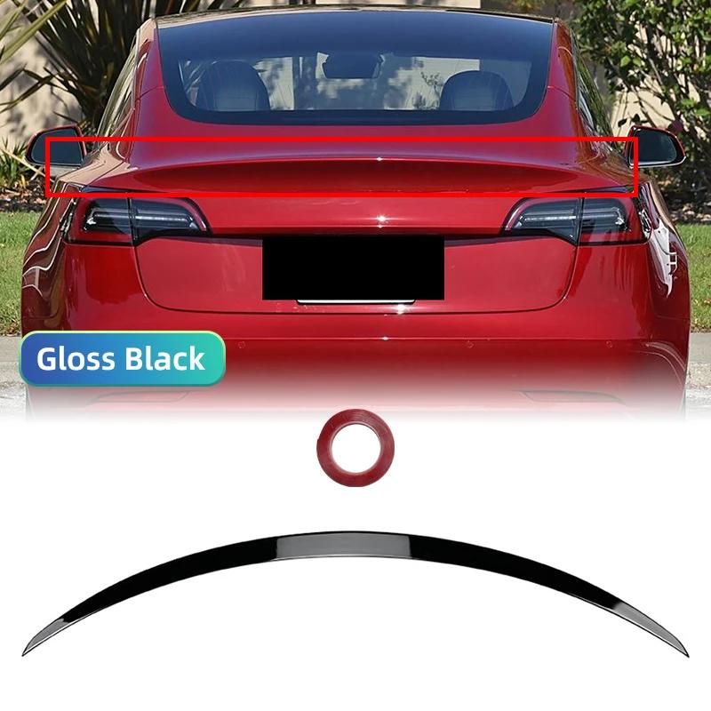 Rear Trunk Spoiler for Tesla Model 3 P Style Maxto 2017-2025 High-performance ABS Spoiler Lip Tail Wing Accessories