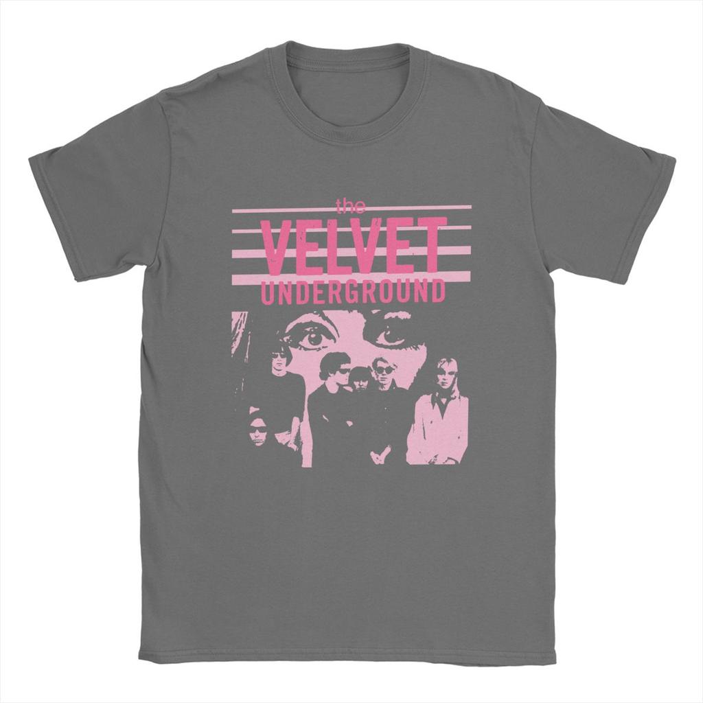 The Velvet Underground T Shirt Men Cotton Funny T-Shirts Crewneck Tees Short Sleeve Clothes Gift Idea