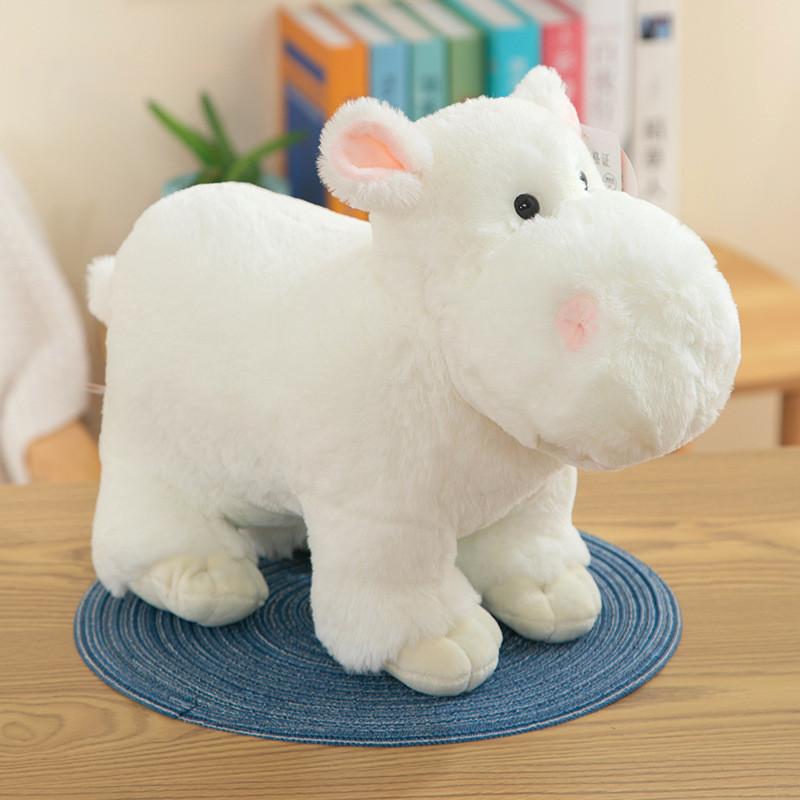 Hippo Toy Plush Stuffed Animal Dolls Sleeping Companion Kids Gifts Birthday
