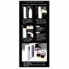 Dixie Japan Insert Cup Dispenser, Black