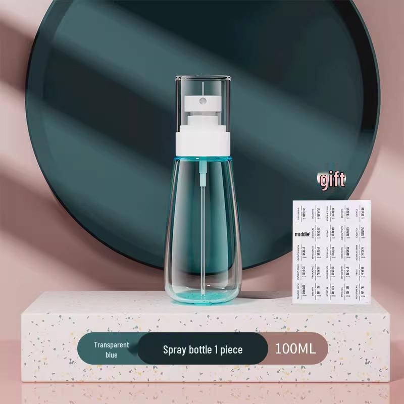 Ultra-Fine Mist Travel Spray Bottle for Face Moisturizing - Portable and Refillable, Perfect for Alcohol.