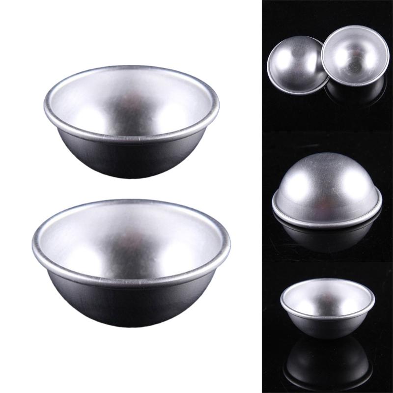 10PCS Round Cake Molds Dessert Molds Cake Pans AluminumAlloy Material Dessert Supplies Semicircle Cake Molds for Cake