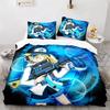 3D Printed Anime Gacha Life Duvet Cover Set With Pillow Covers Polyester Teens Kids Bedding Set Full Queen King Size Bed Linen