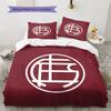 Club Atletico Lanus Pattern Bedding Home Decoration Birthday Gift (1 * duvet cover + 2 * pillowcase, without core)