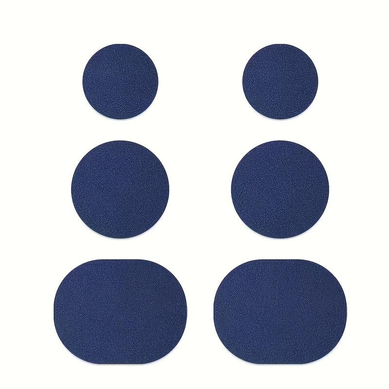 5 наборов самоклеящихся заплаток для ремонта обуви | Прочные сетчатые и кожаные заплатки для спортивной и повседневной обуви, защита пятки