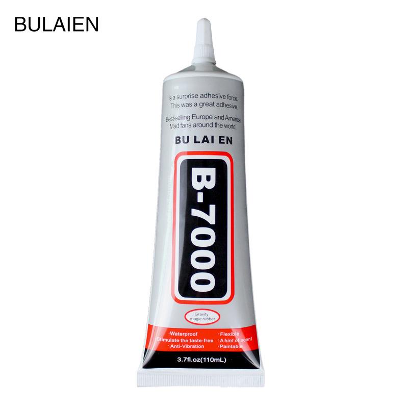 B7000 Прозрачный клей с тонким носиком для DIY, плитки, ремонта экранов - Медленно сохнущий, Прочный клей