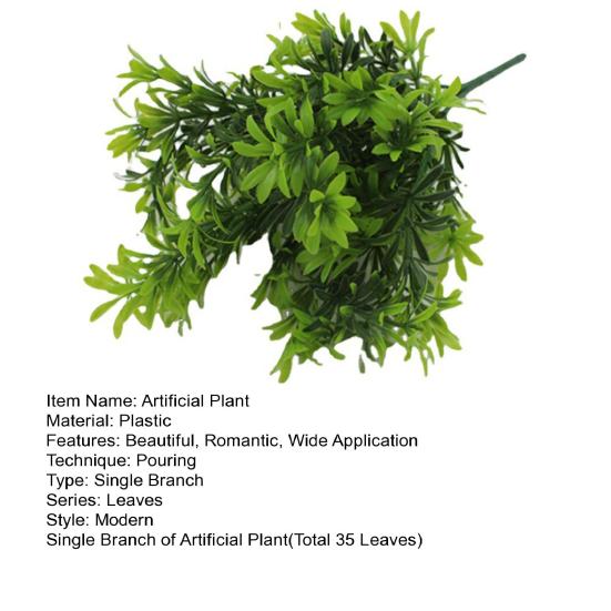 Simulation Plant Wide Application Create Atmosphere Plastic Beautiful Natural Look Simulation Chrysanthemum Grass Plant for Household