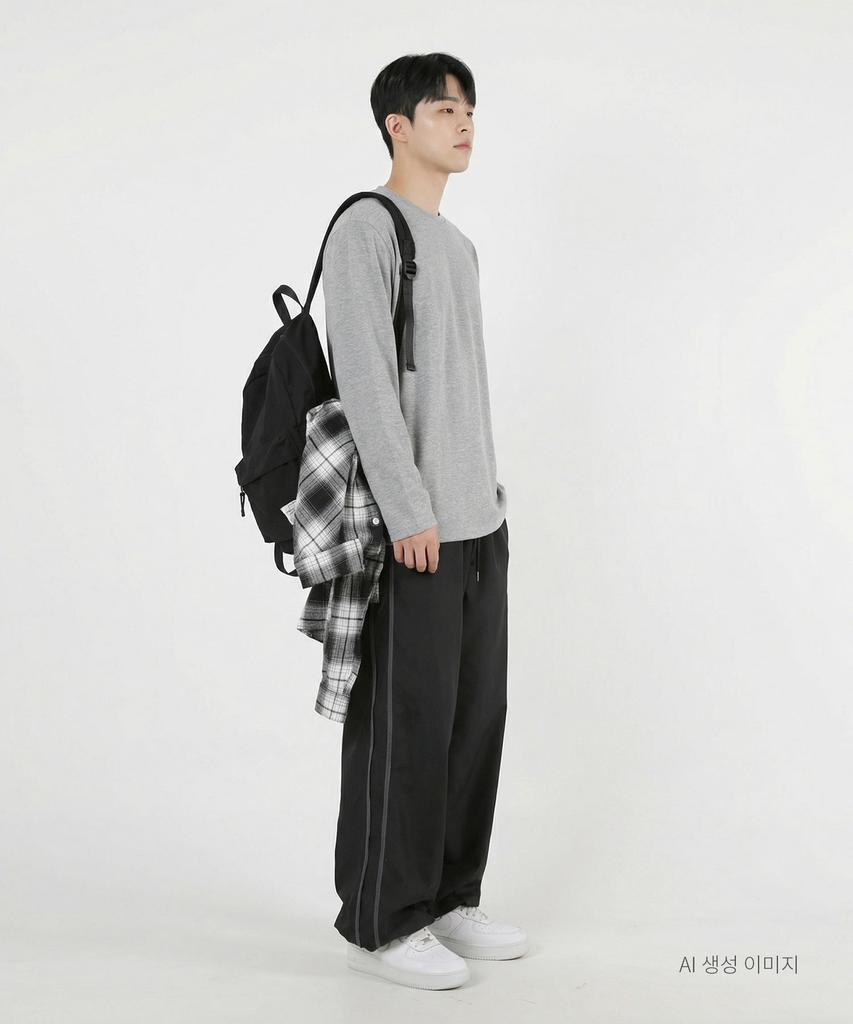 UMM Two-Stripe Wide Training Track Pants 3 Colors