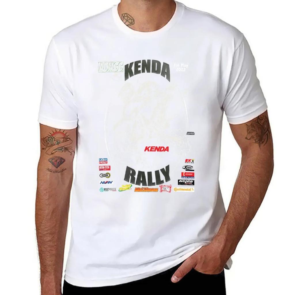 2022 Kenda Rally T-Shirt plain cute clothes blacks t shirts for men graphic