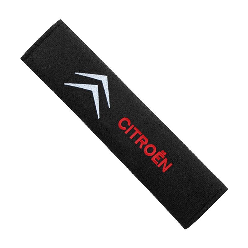 Car Seat Belt Cover Styling Cotton Safety Shoulder Protector For Citroen C1 C3 C4 C5 C6 2CV VTS Picasso Cross Cactus RD3 C4L DS4
